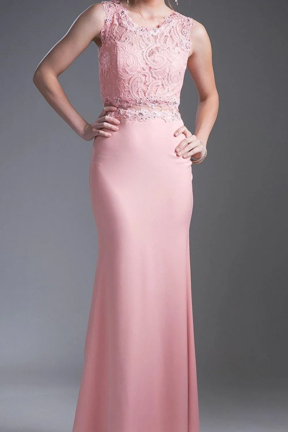 Cinderella Divine CF115 Formal Fitted Long Dress Evening Gown