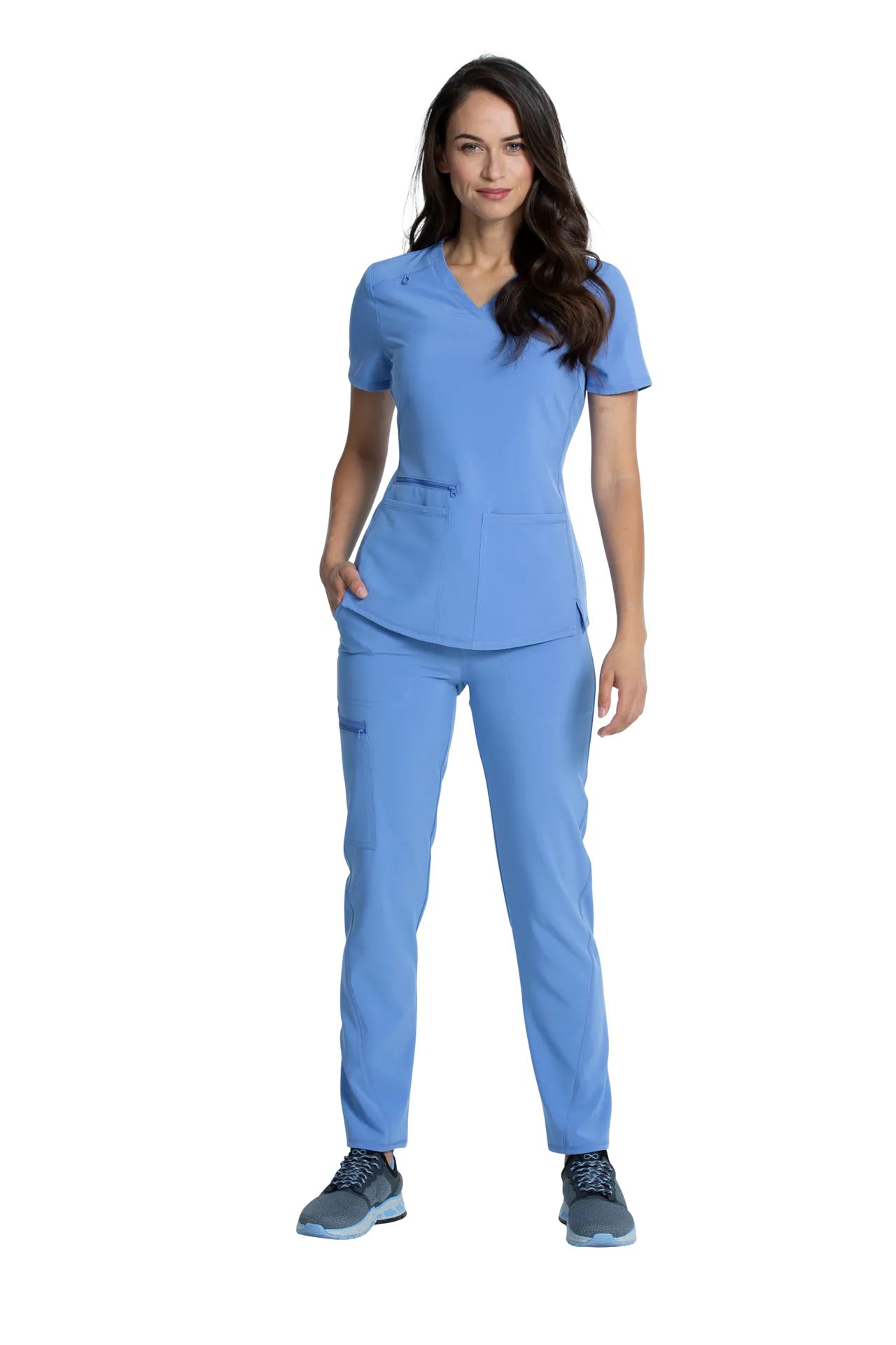 (CKA685) Allura Scrub Top