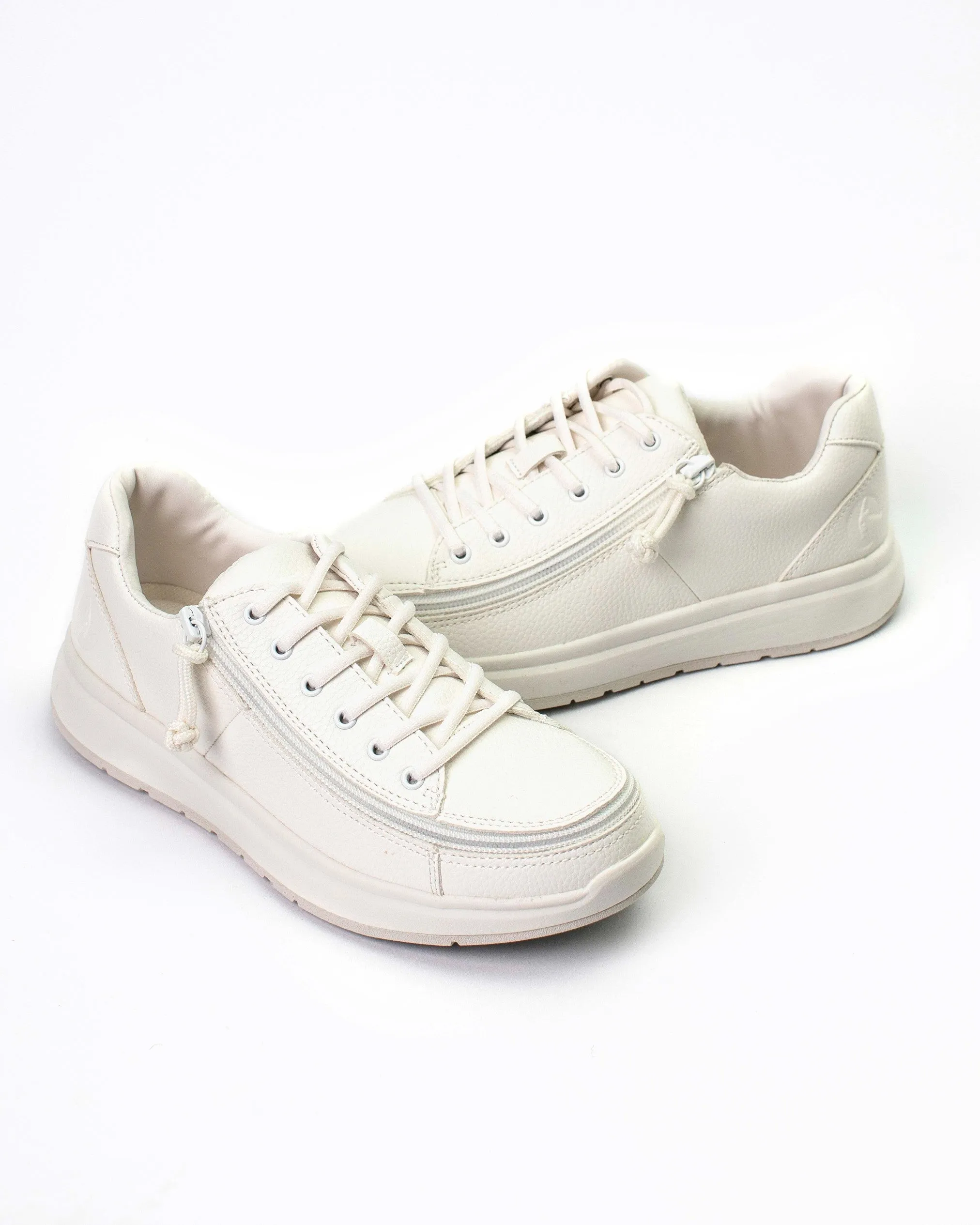 Comfort Sneaker (Women) - White Faux Leather