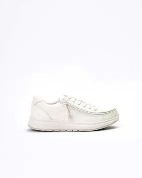 Comfort Sneaker (Women) - White Faux Leather