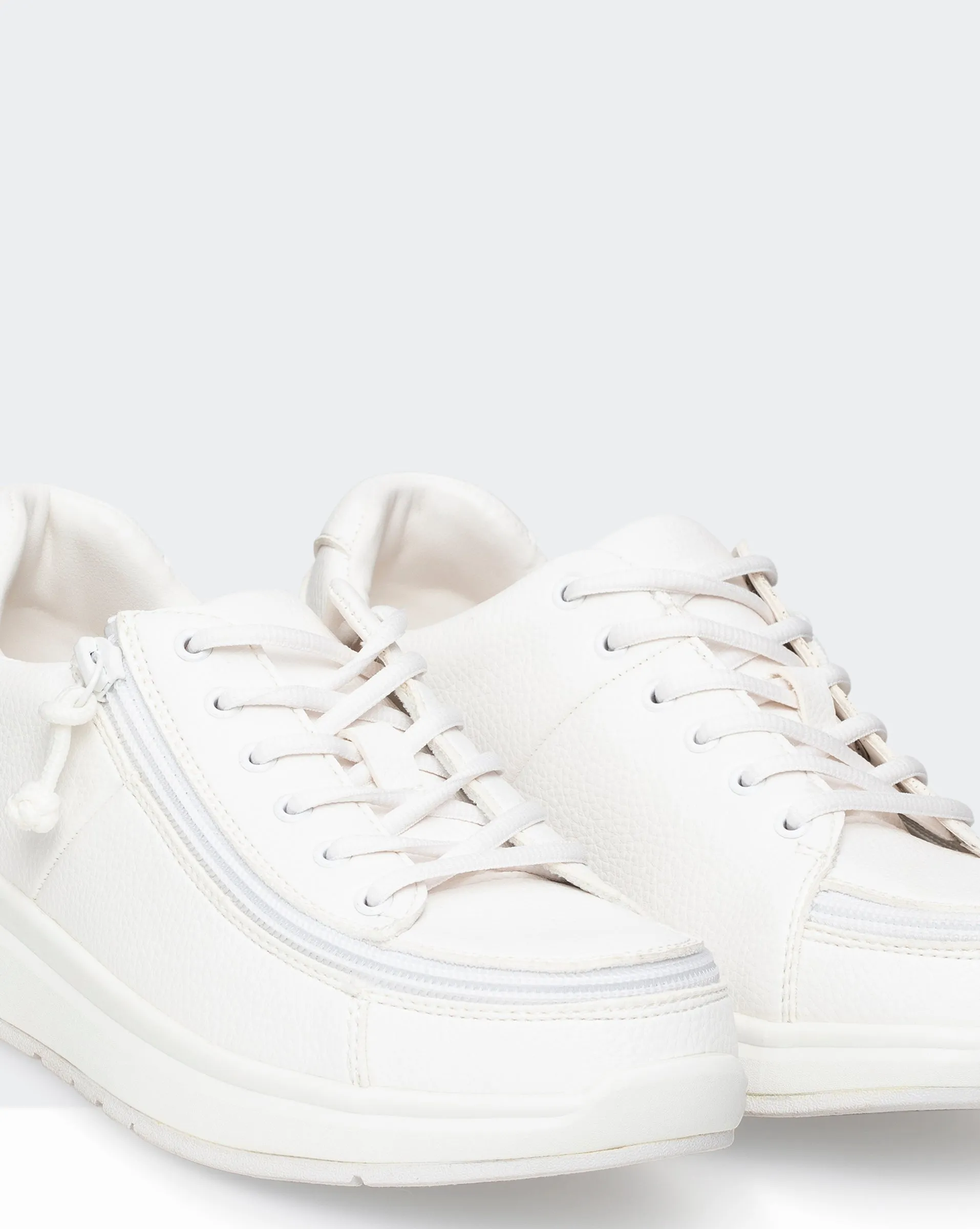 Comfort Sneaker (Women) - White Faux Leather