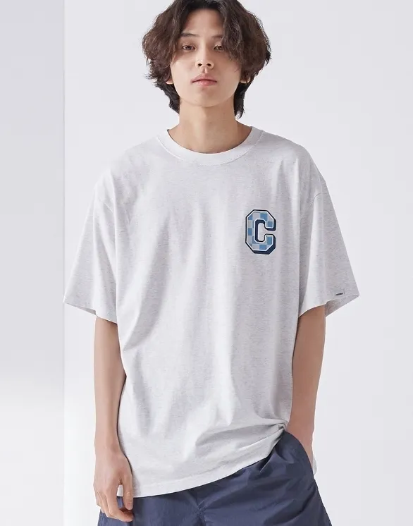 COVERNAT  |Unisex Street Style U-Neck Plain Cotton Short Sleeves Logo