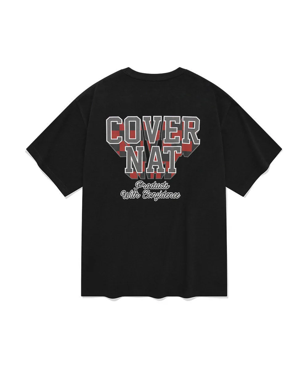 COVERNAT  |Unisex Street Style U-Neck Plain Cotton Short Sleeves Logo