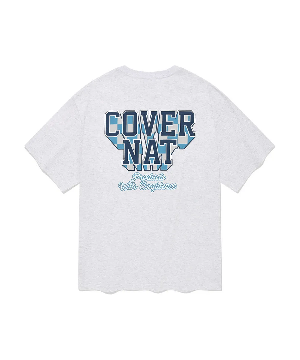 COVERNAT  |Unisex Street Style U-Neck Plain Cotton Short Sleeves Logo