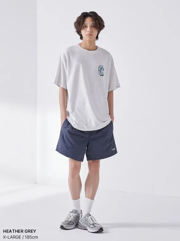 COVERNAT  |Unisex Street Style U-Neck Plain Cotton Short Sleeves Logo