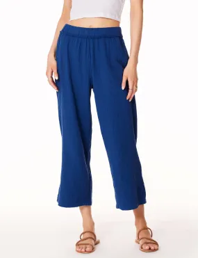 Crop Wide Leg Pant, Naval