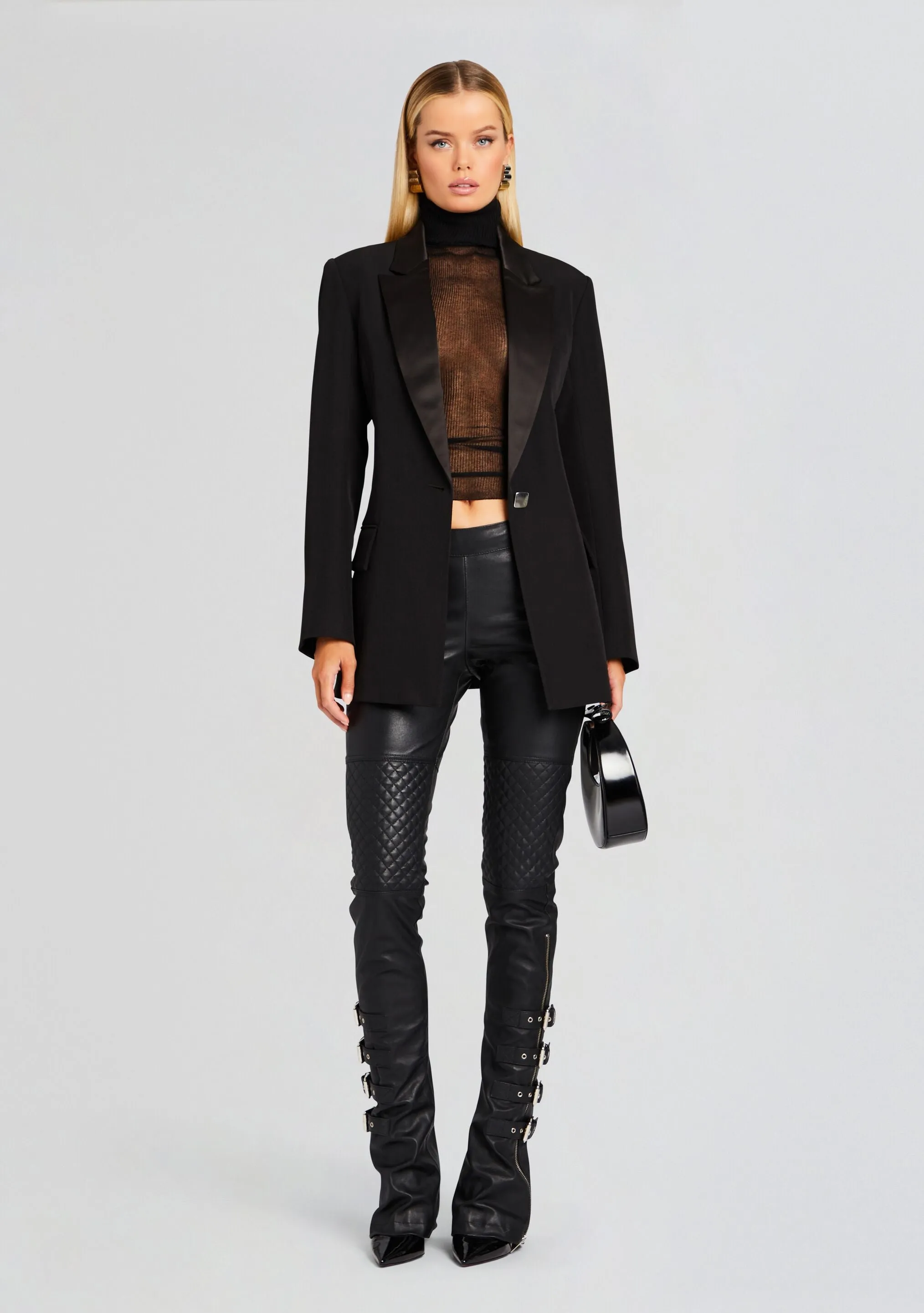 Della Leather Pant