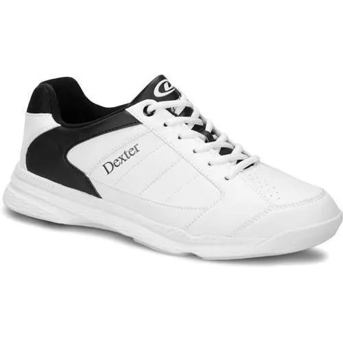 Dexter Mens Ricky IV Bowling Shoes Wide White/Black