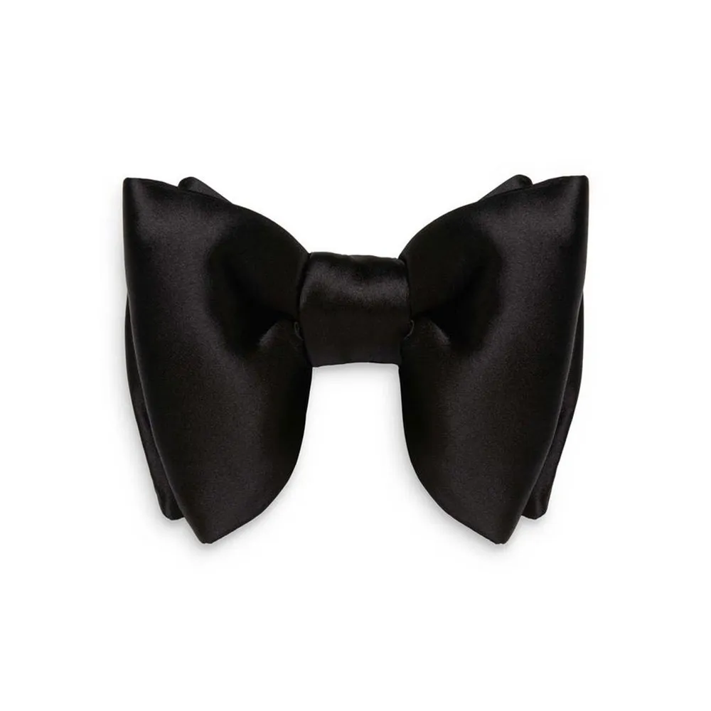 DION NECKWEAR Grosgrain Self Tie Large Evening Bowtie