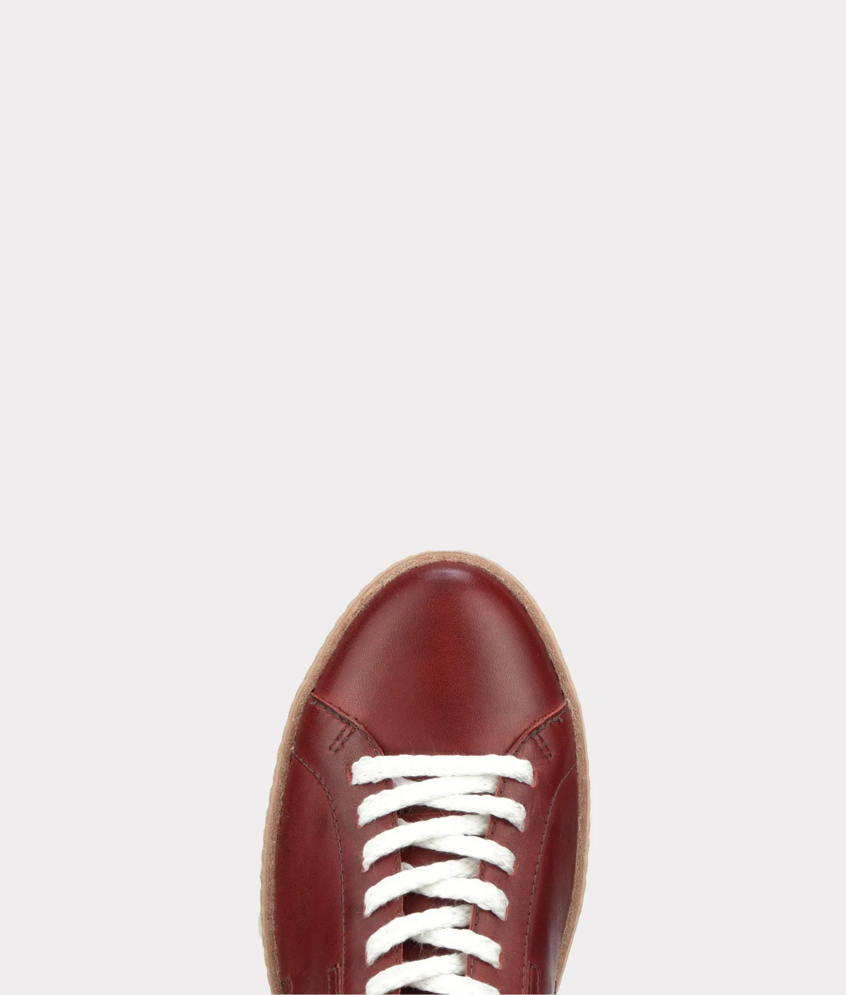 Double L Lace Up Sneaker :: Red