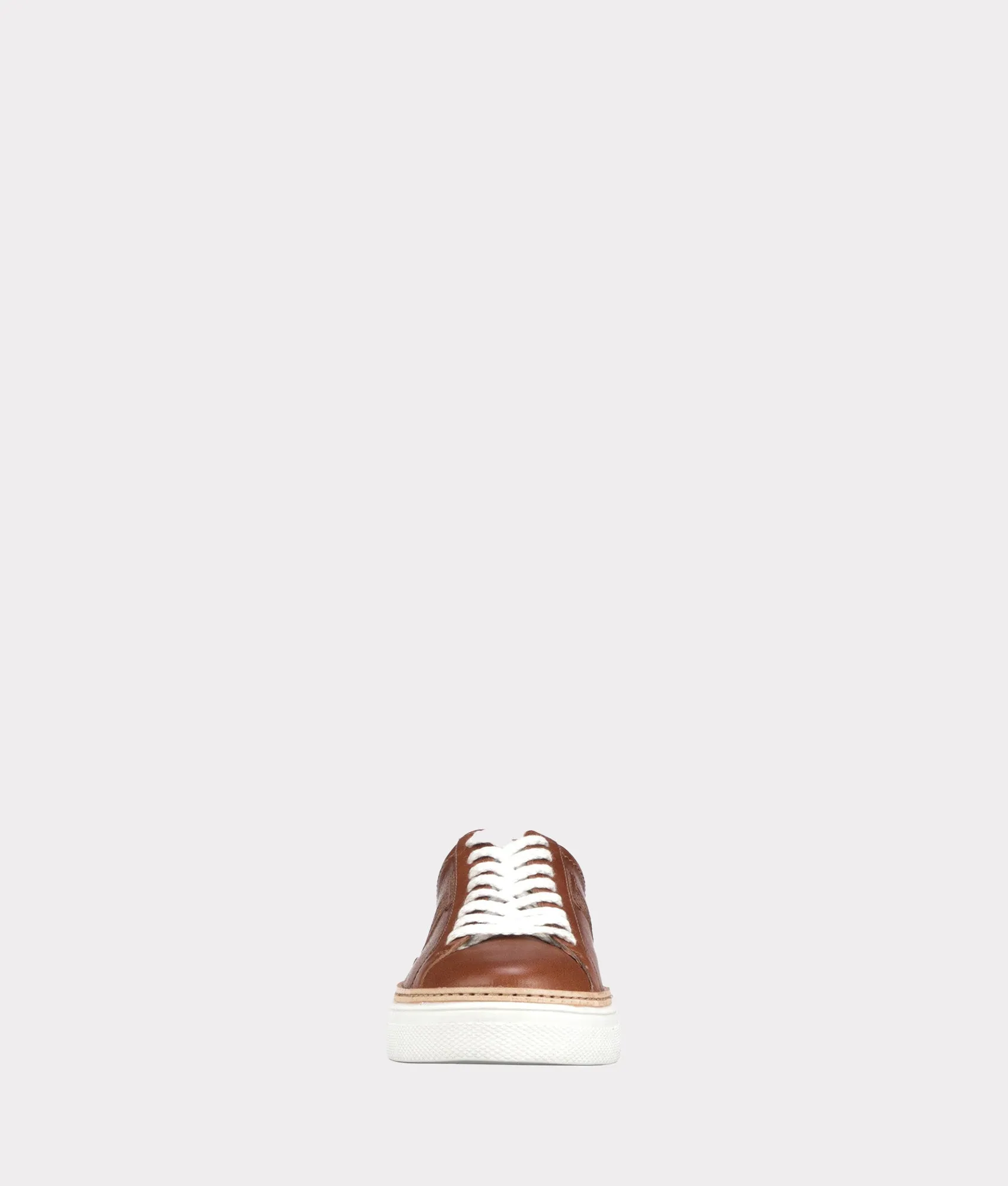 Double L lace Up Sneaker :: Whiskey