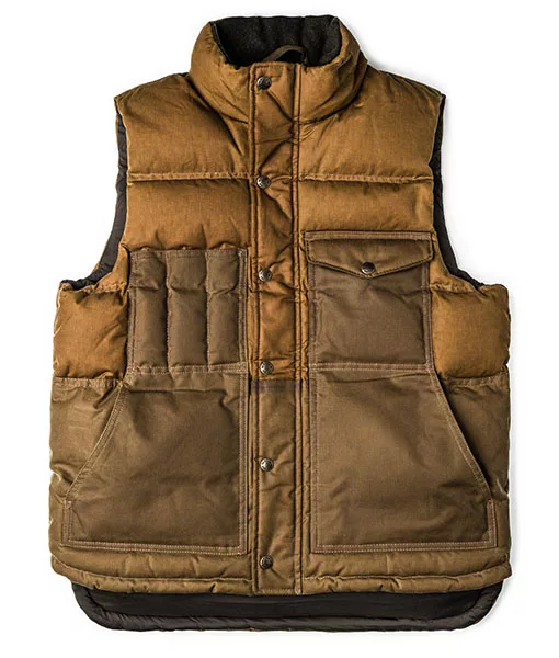 Down Cruiser Brown Vest | TLC