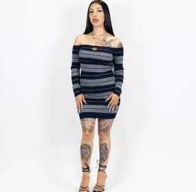 FB County Long Sleeve Off The Shoulder Dress