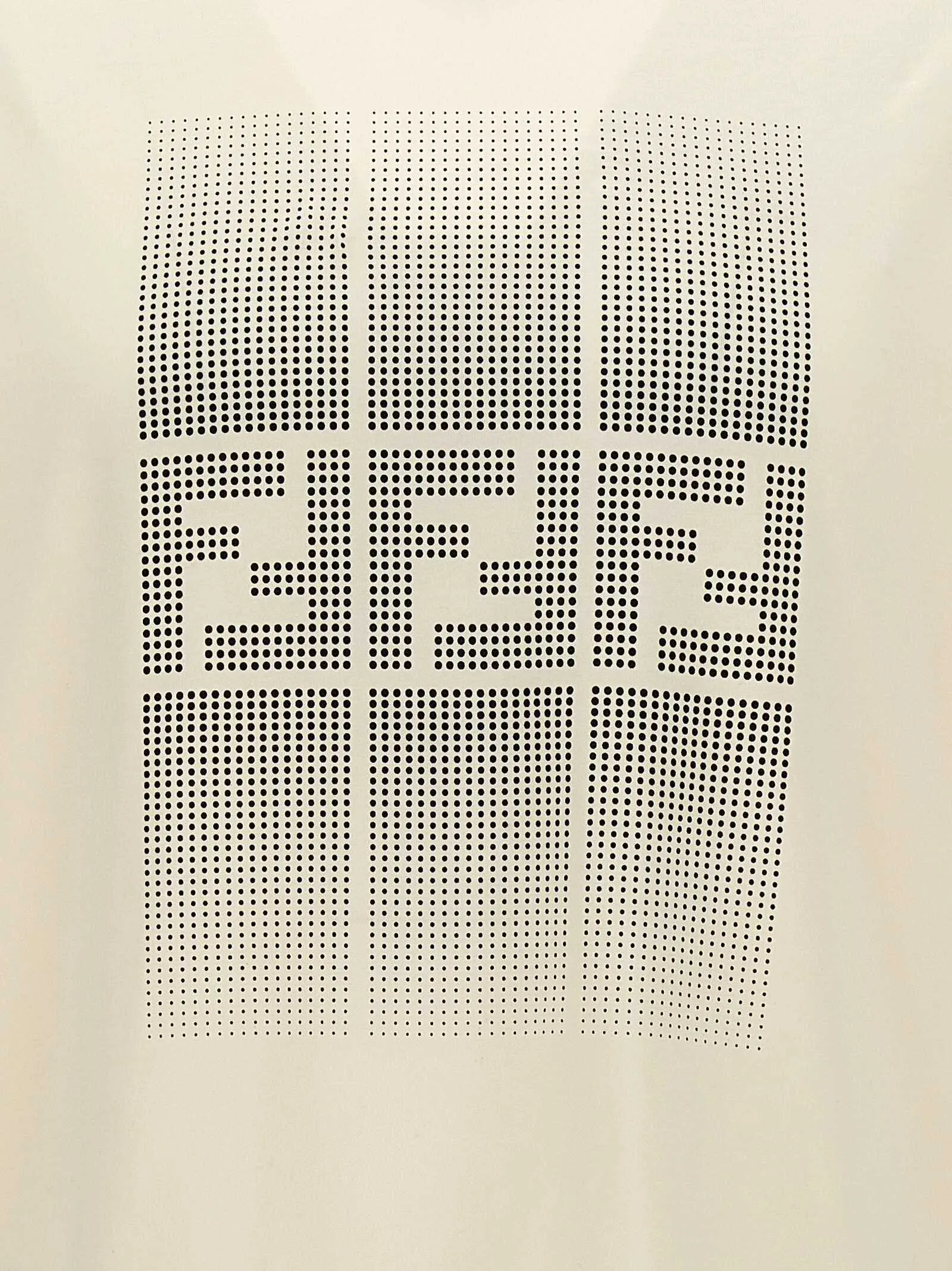 FENDI  |Fendi 'Gradient FF' logo t-shirt