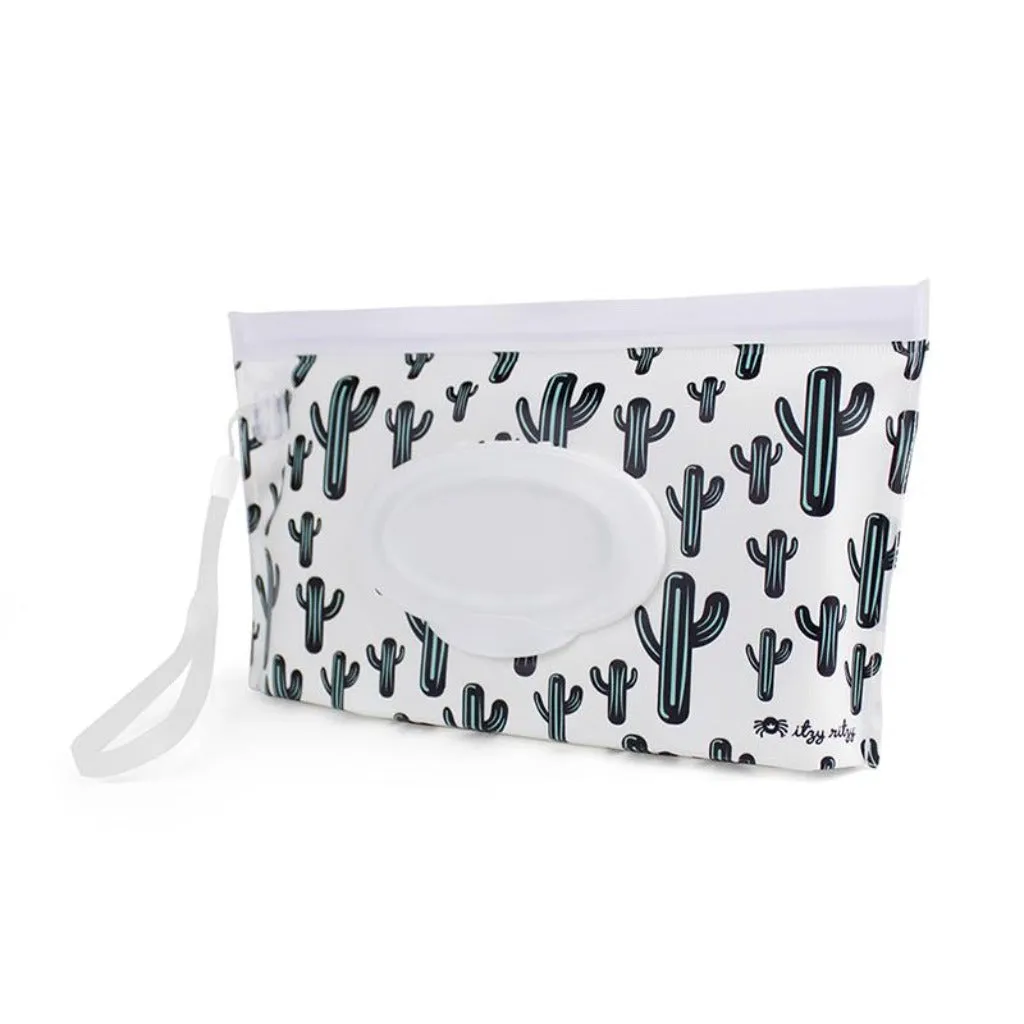 FINAL SALE Take & Travel Pouch Reusable Wipes Case