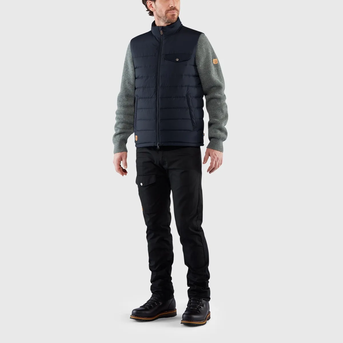 Fjällräven Men's Greenland Down Liner Vest Black | Buy Fjällräven Men's Greenland Down Liner Vest Black here | Outnort