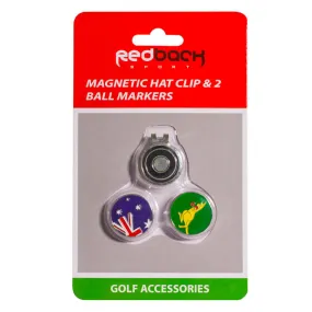 Golf Marker & Hat Clip Set