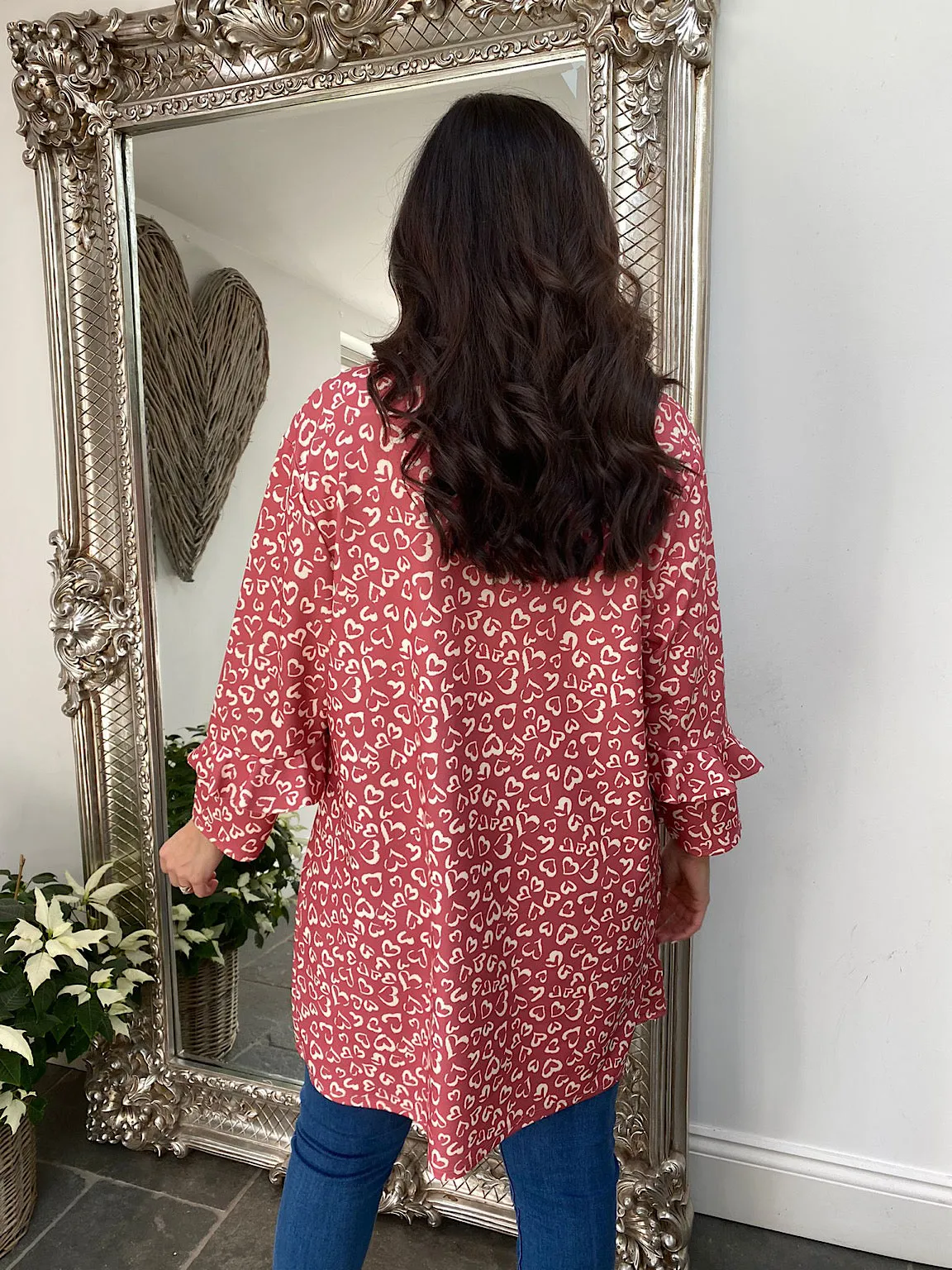 Heart Frill Sleeve Top May