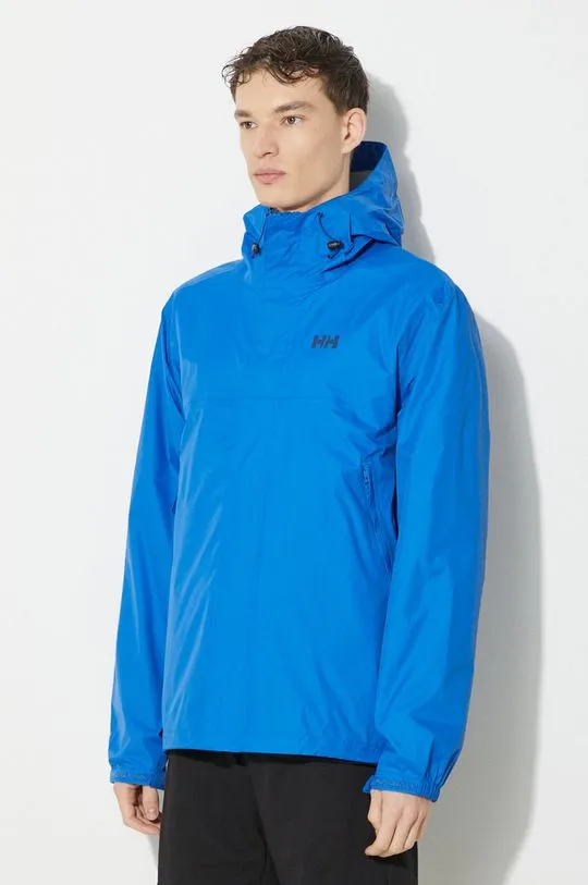 Helly Hansen rain jacket Loke men's blue color