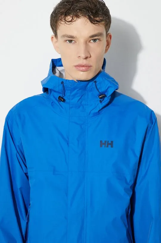 Helly Hansen rain jacket Loke men's blue color