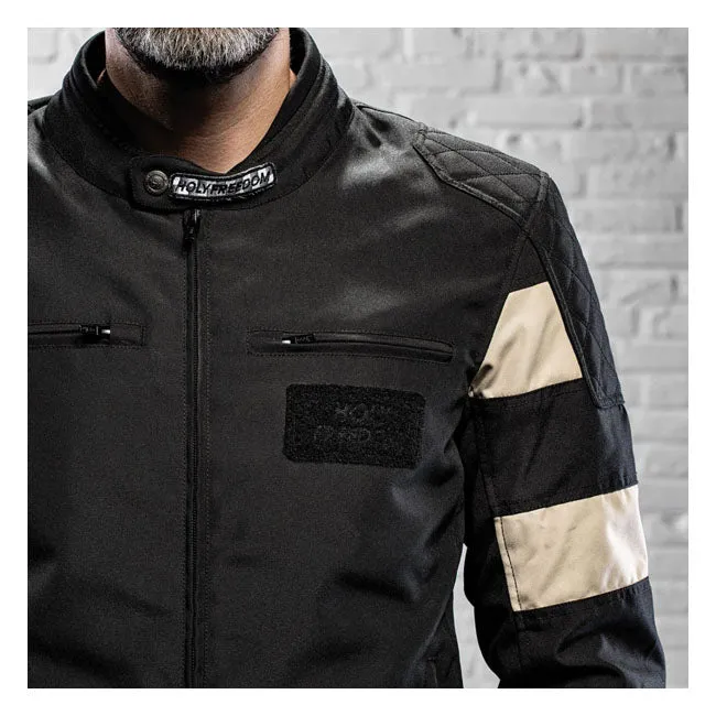 Holy Freedom Prison Style Motorcycle Jacket