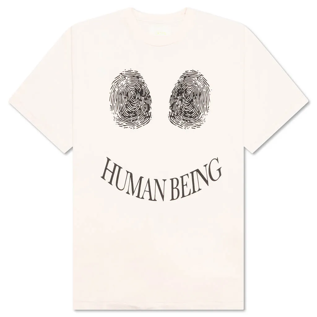 Human Being S/S Tee - Light Khaki