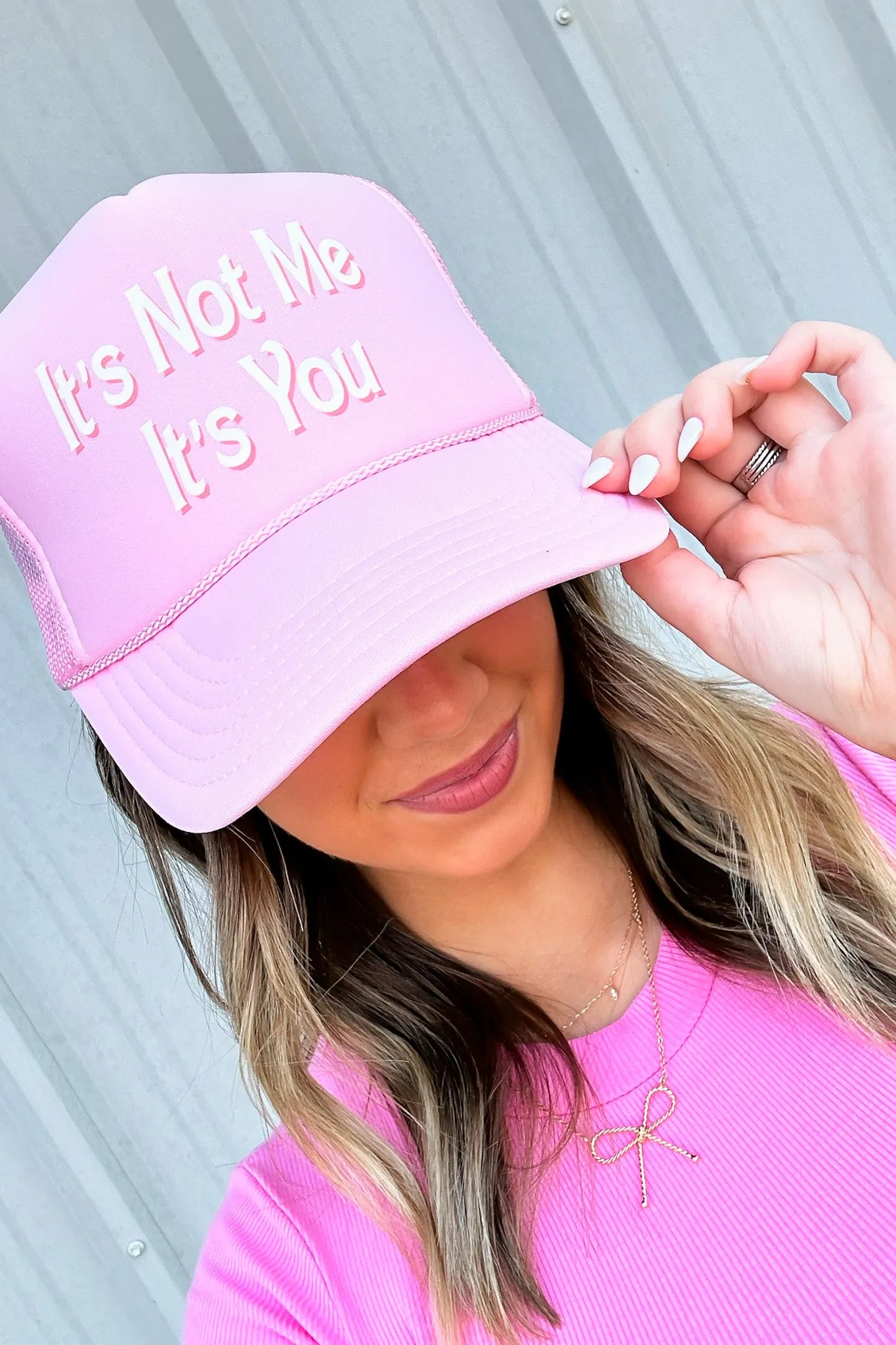 It's Not Me it's You Graphic Trucker Hat