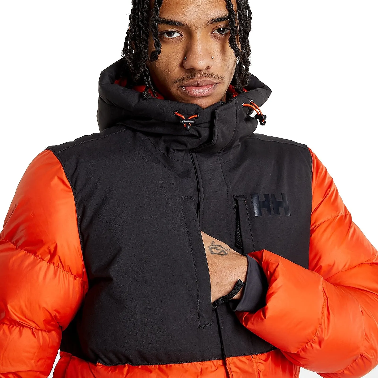 jacket Helly Hansen Active Puffy Long - Patrol Orange - men´s