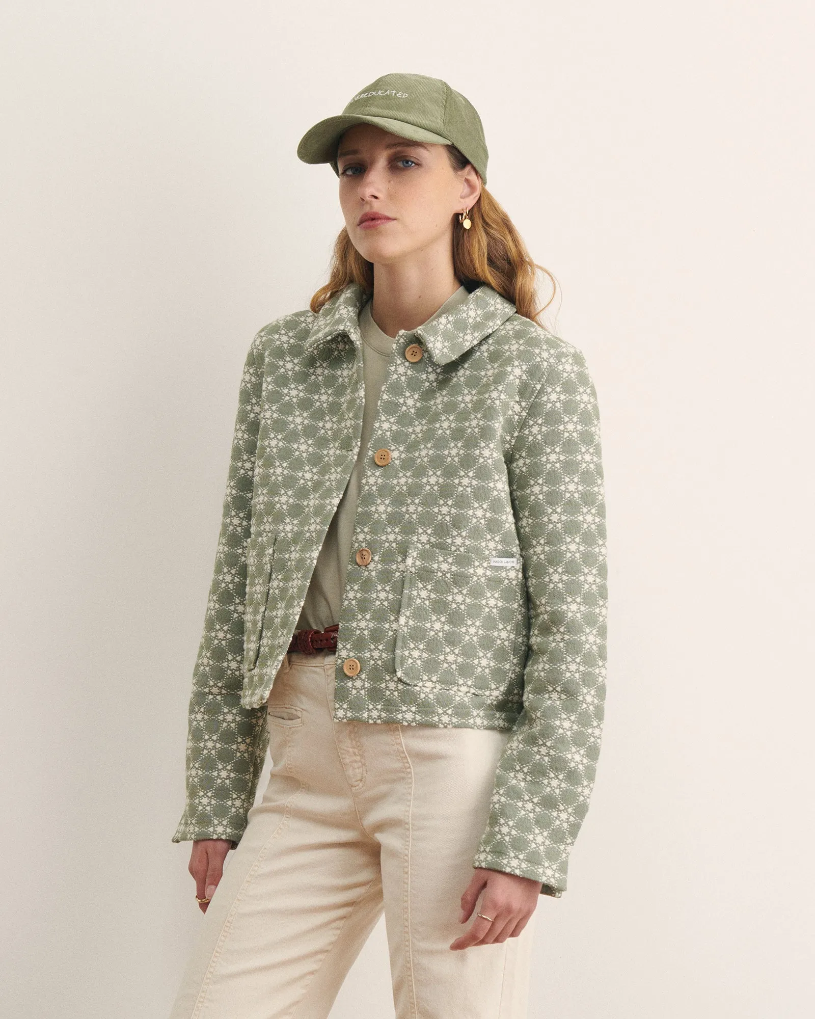 Jacquard chevret jacket