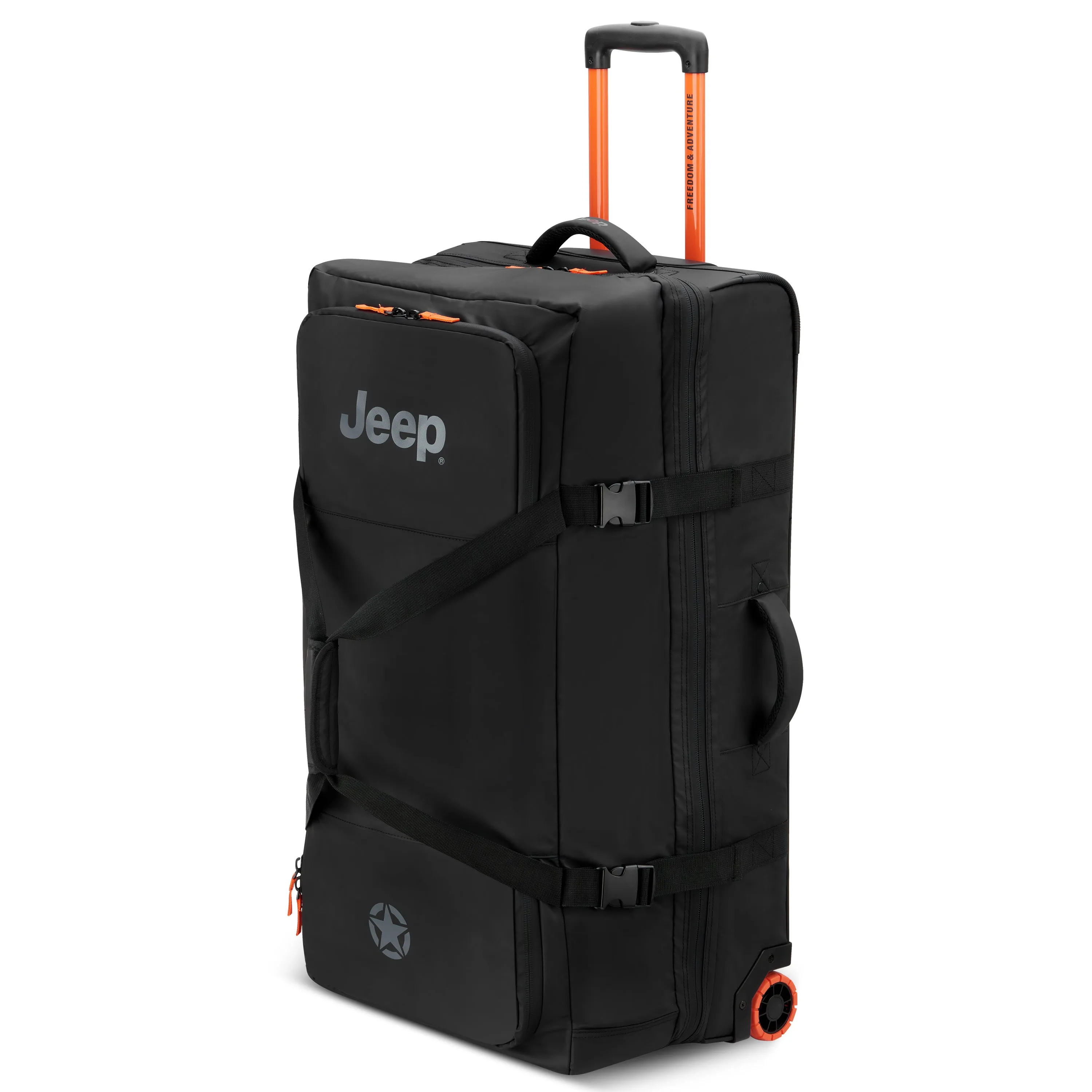 Jeep Jeep Js005a Two Wheel Rolling Travel Duffle Bag ( 31 Inch)