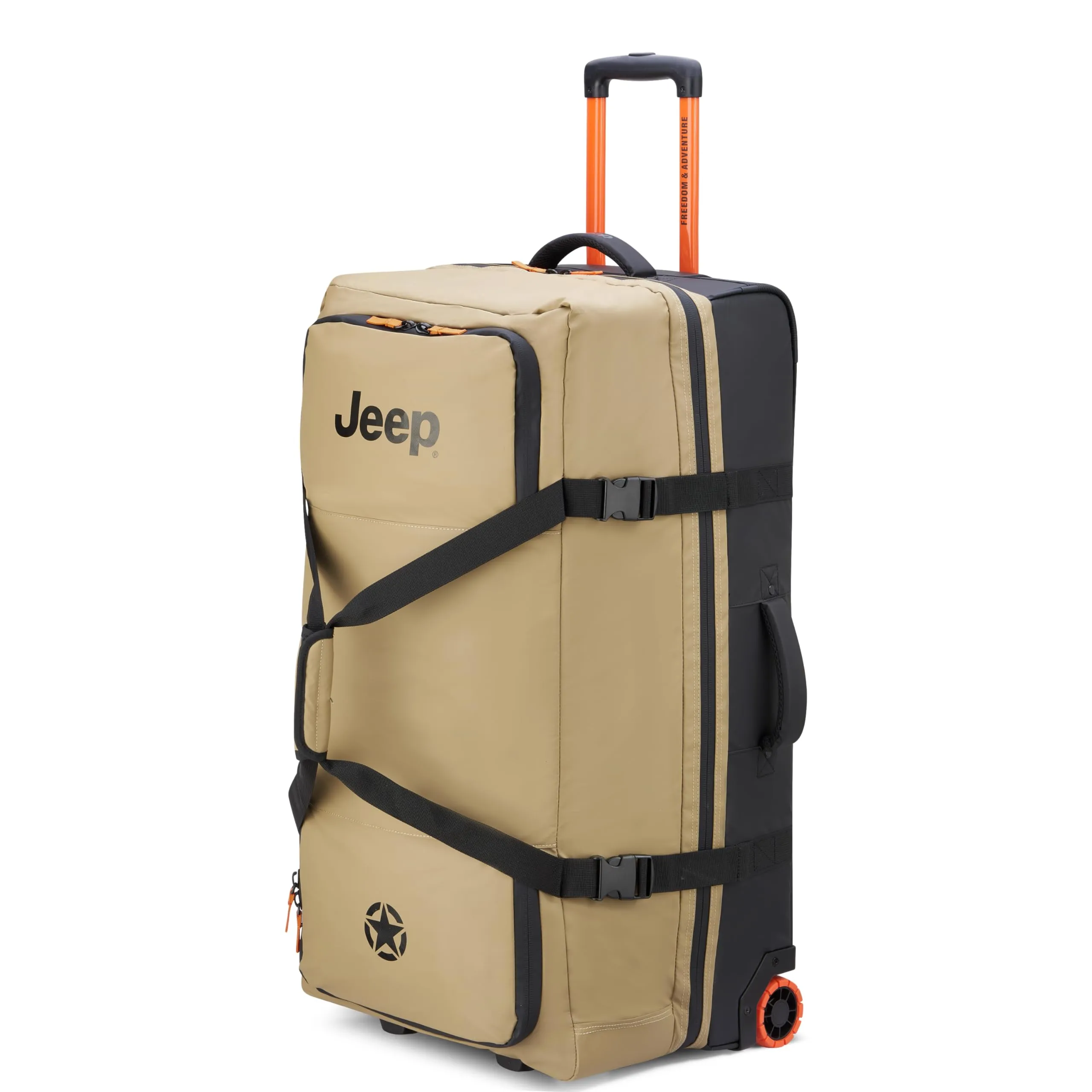 Jeep Jeep Js005a Two Wheel Rolling Travel Duffle Bag ( 31 Inch)