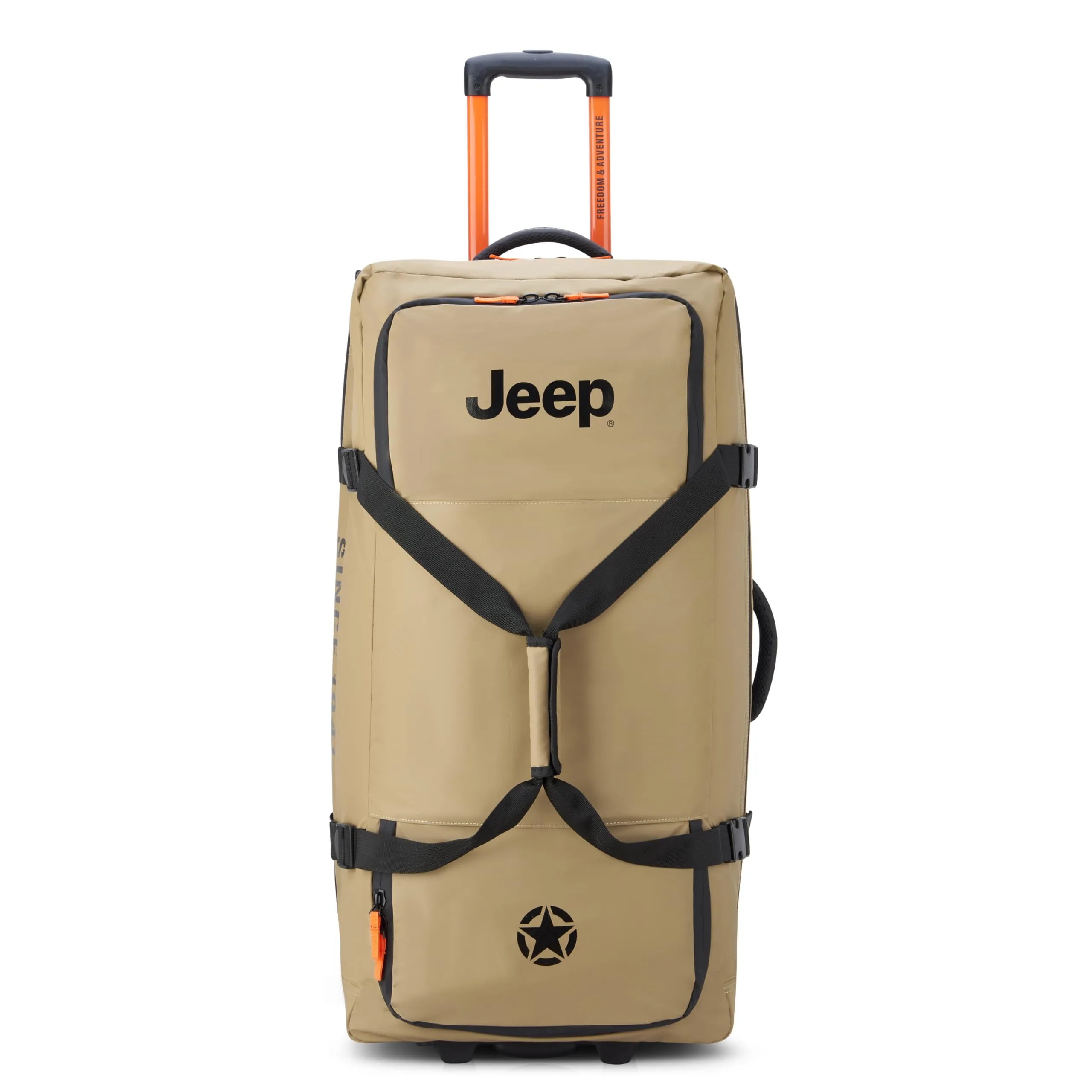 Jeep Jeep Js005a Two Wheel Rolling Travel Duffle Bag ( 31 Inch)