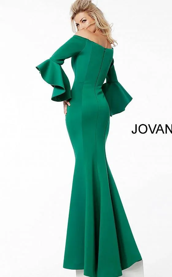 Jovani 59993 Long Formal Off Shoulder Evening Gown