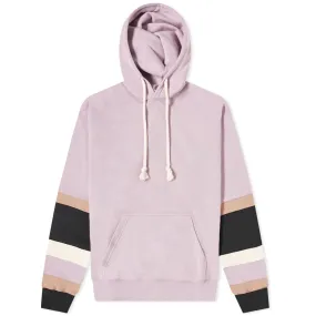 JW Anderson Colour Block Sleeve HoodyMauve