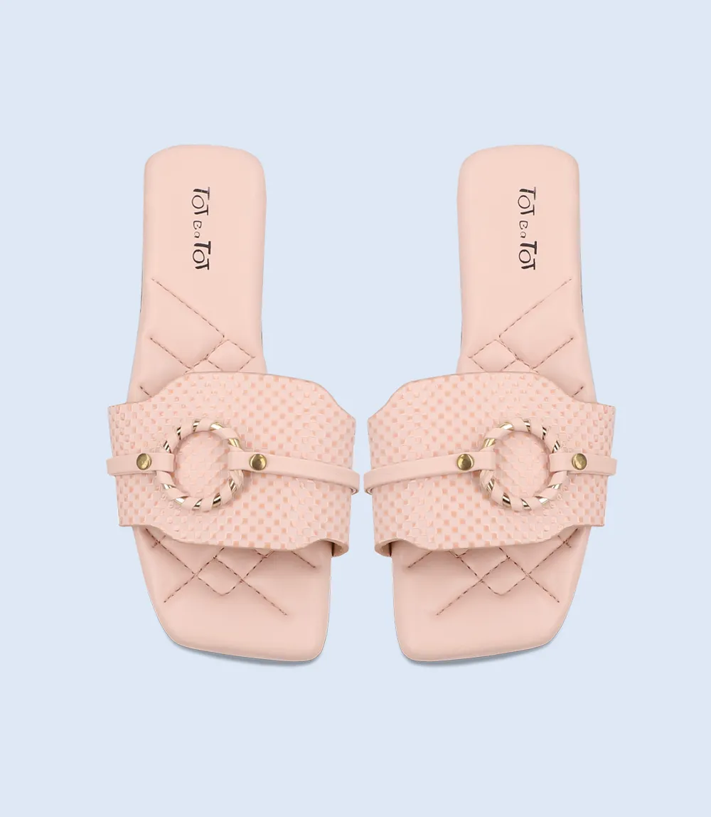 KG0031-PINK-Girls Casual Slipper