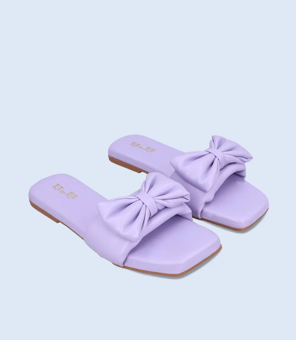 KG0108-LILAC-Girls Casual Slippers