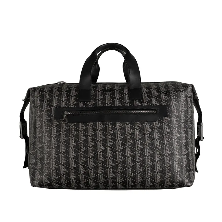 Lacoste The Blend Duffle Bag Monogram Noir Gris