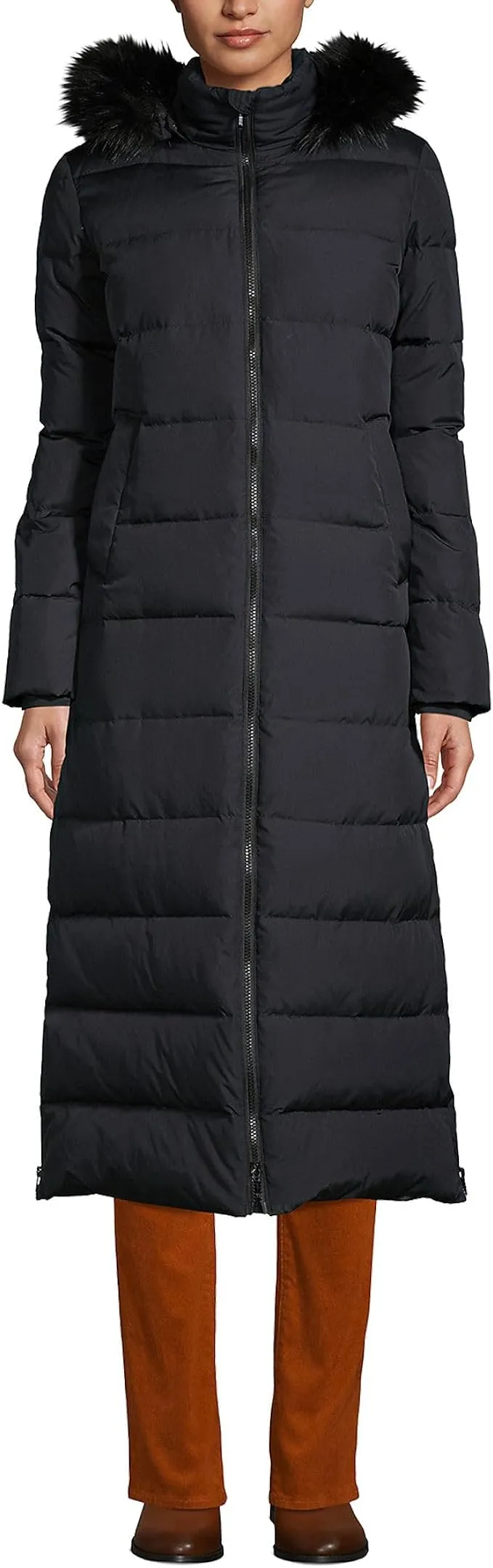 Lands' End Ladies' Down Maxi Winter Coat 502830