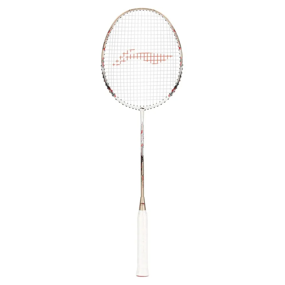 Li-Ning Air-Force 79 Strung Badminton Racquet (White/Gold/Red)