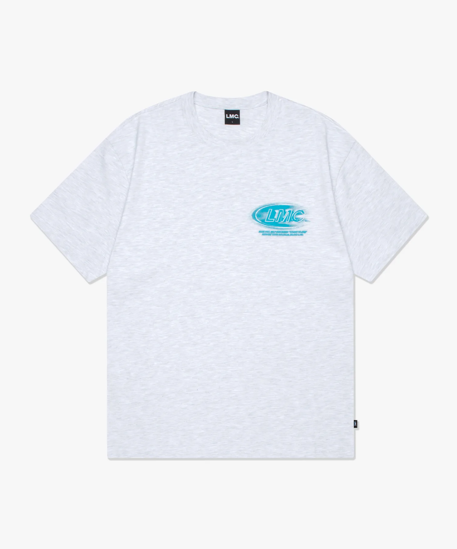 LMC  |Unisex Street Style U-Neck Plain Cotton Short Sleeves Logo