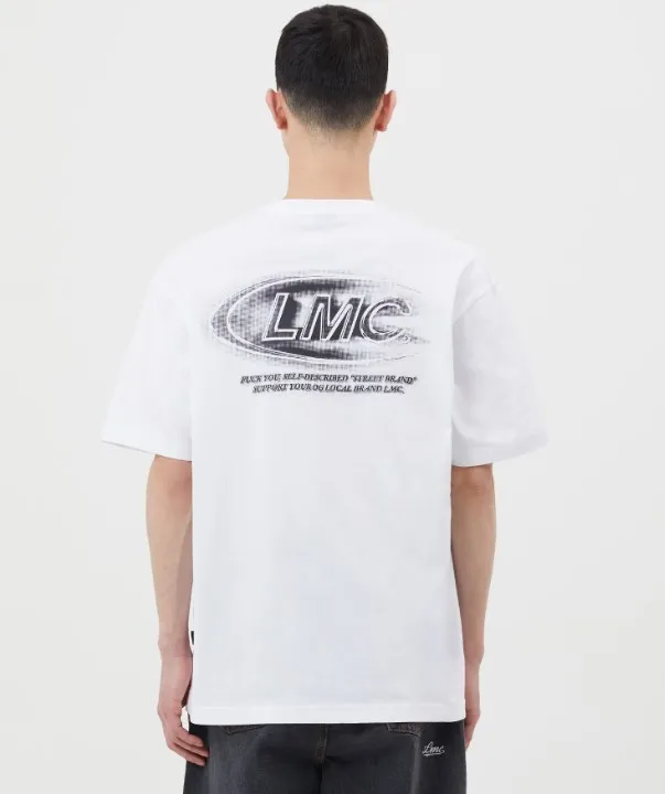 LMC  |Unisex Street Style U-Neck Plain Cotton Short Sleeves Logo