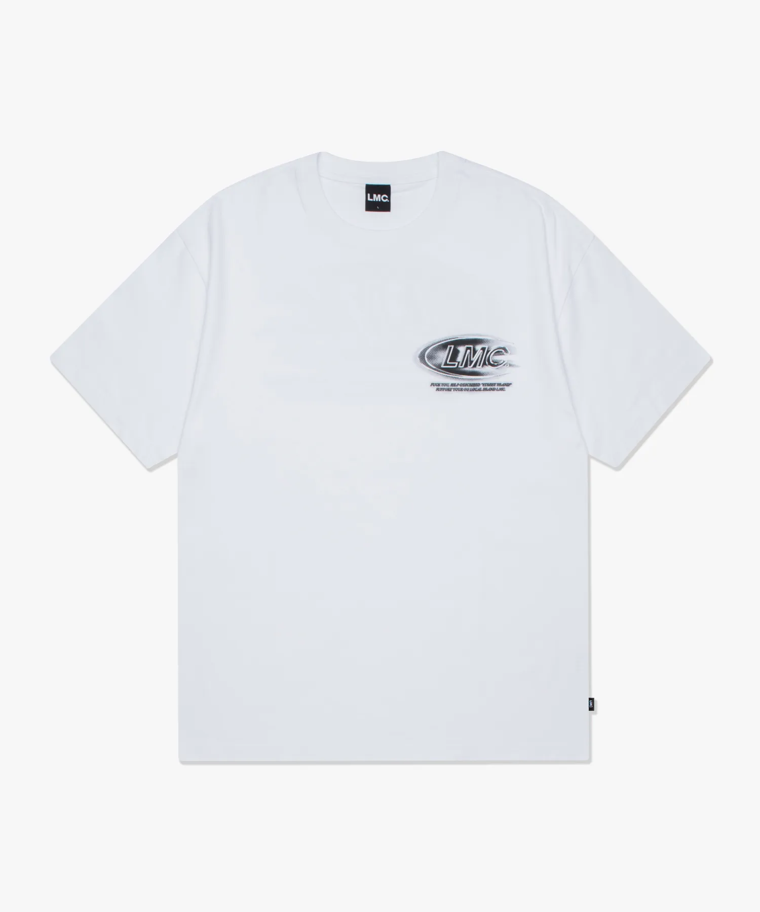 LMC  |Unisex Street Style U-Neck Plain Cotton Short Sleeves Logo