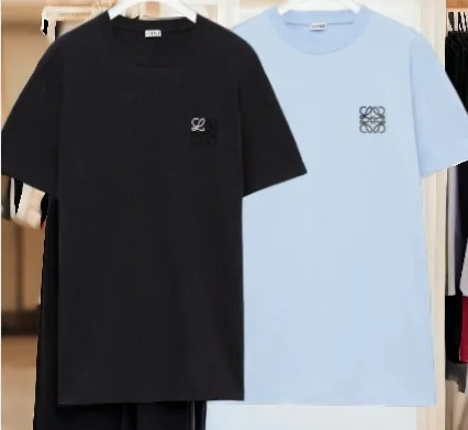 LOEWE  |Crew Neck Unisex Street Style Cotton Short Sleeves Logo