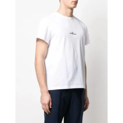 Maison Margiela  |Unisex Street Style U-Neck Cotton Short Sleeves Logo