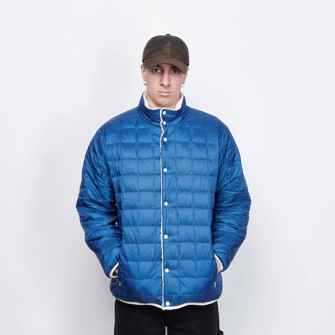 Manastash x Taion - Reversible Fleece Down Jacket (Natural/Navy)