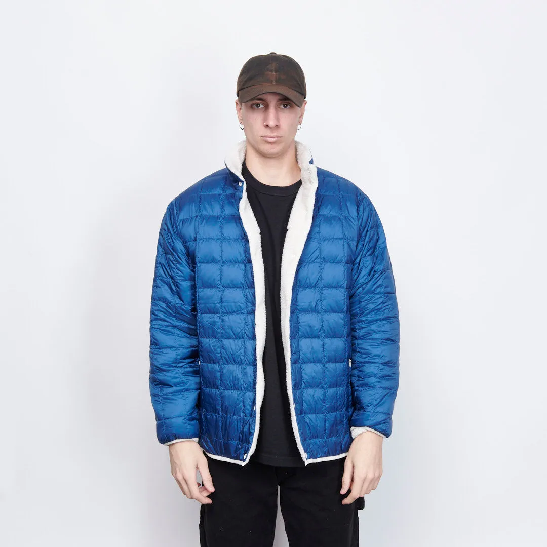 Manastash x Taion - Reversible Fleece Down Jacket (Natural/Navy)