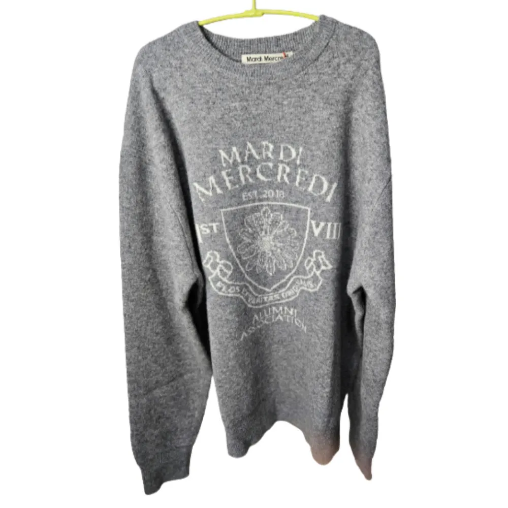 Mardi Mercredi  |Casual Style Street Style Long Sleeves Logo