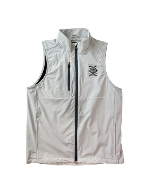 MEN'S STRAIGHT DOWN® FULL ZIP DENVER VEST.  WHISTLING STRAITS® LOGO EXCLUSIVELY. 2 COLOR OPTIONS.