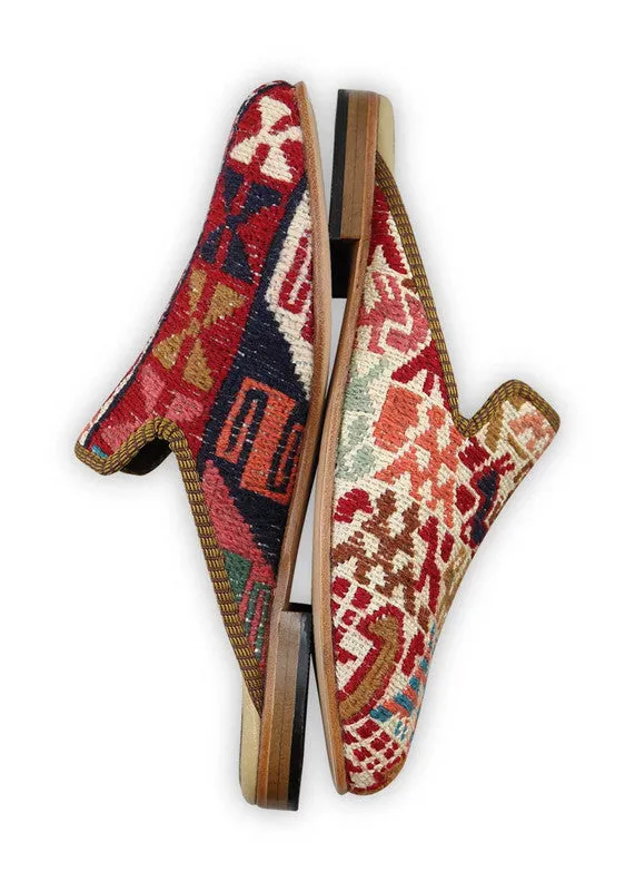 Men's Sumak Kilim Slippers - Size 10