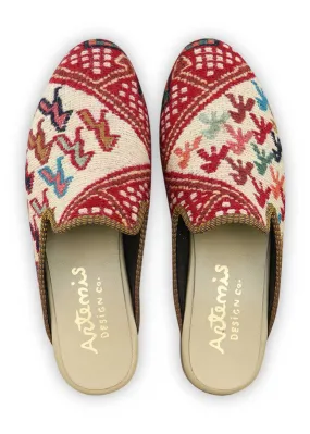 Men's Sumak Kilim Slippers - Size 12